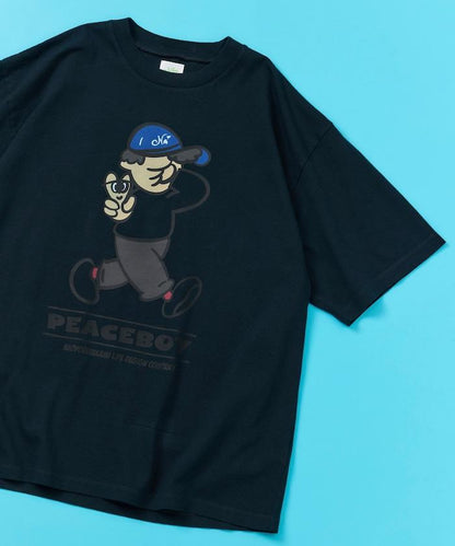 kaoyorinakami × FREAK'S STORE カオヨリナカミ  和平男孩圖案 T恤