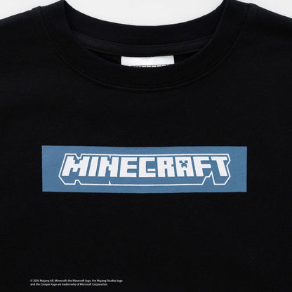 マインクラフト（我的世界） icon block 後背圖案 短袖T恤
