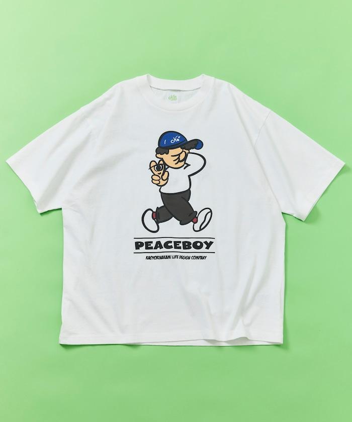 kaoyorinakami × FREAK'S STORE カオヨリナカミ  和平男孩圖案 T恤
