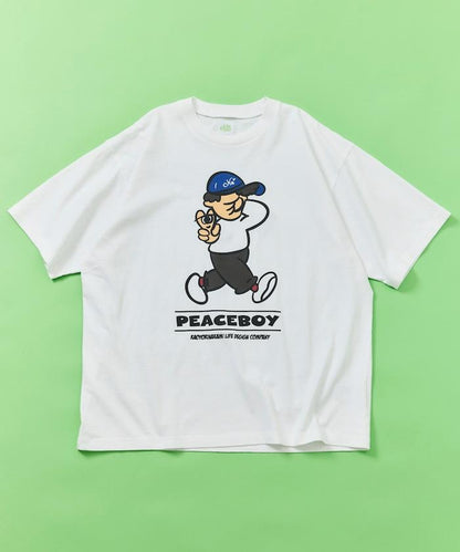 kaoyorinakami × FREAK'S STORE カオヨリナカミ  和平男孩圖案 T恤