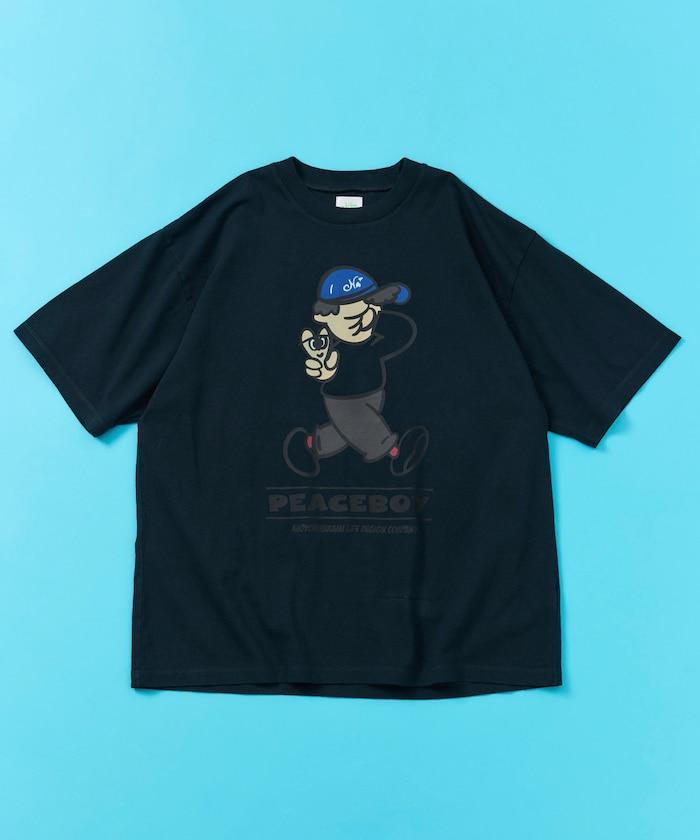kaoyorinakami × FREAK'S STORE カオヨリナカミ  和平男孩圖案 T恤
