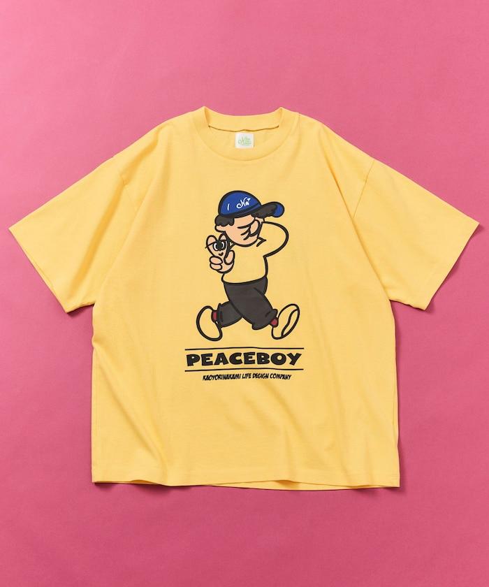 kaoyorinakami × FREAK'S STORE カオヨリナカミ  和平男孩圖案 T恤