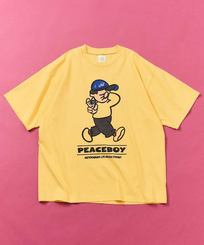 kaoyorinakami × FREAK'S STORE カオヨリナカミ  和平男孩圖案 T恤