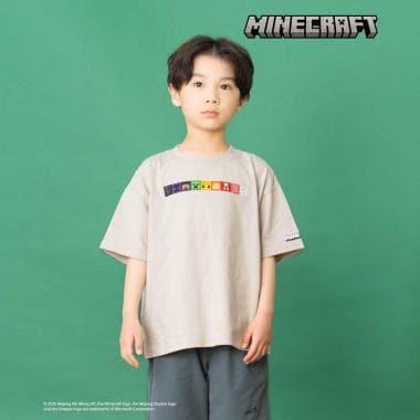 マインクラフト（我的世界） 方形圖標頭像短袖T恤