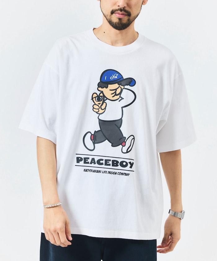 kaoyorinakami × FREAK'S STORE カオヨリナカミ  和平男孩圖案 T恤