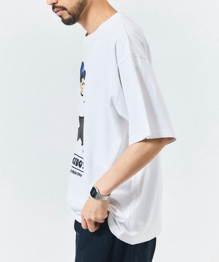 kaoyorinakami × FREAK'S STORE カオヨリナカミ  和平男孩圖案 T恤