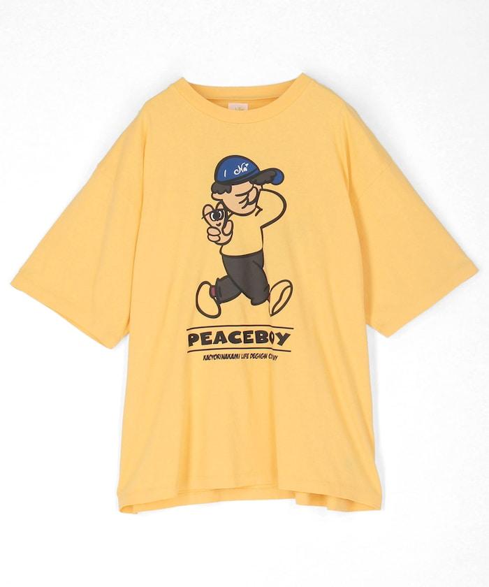 kaoyorinakami × FREAK'S STORE カオヨリナカミ  和平男孩圖案 T恤