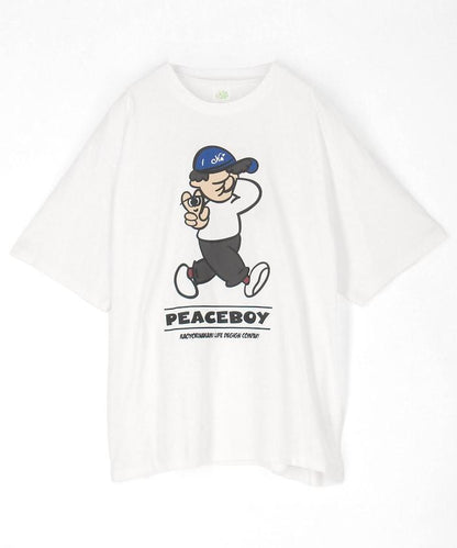 kaoyorinakami × FREAK'S STORE カオヨリナカミ  和平男孩圖案 T恤