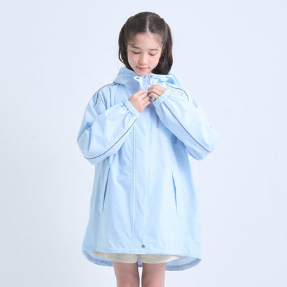 晴雨兩用 附小斜挎包 防潑水 外套