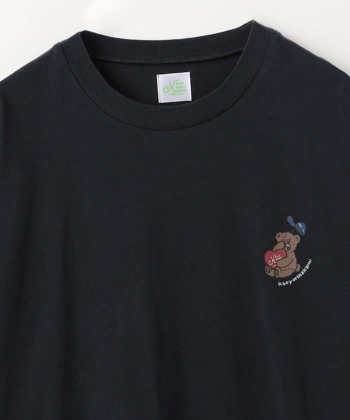 kaoyorinakami × FREAK'S STORE 聯名 坐姿拳擊熊圖案T恤