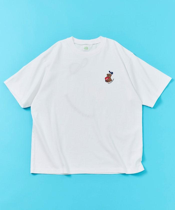 kaoyorinakami × FREAK'S STORE 聯名 坐姿拳擊熊圖案T恤