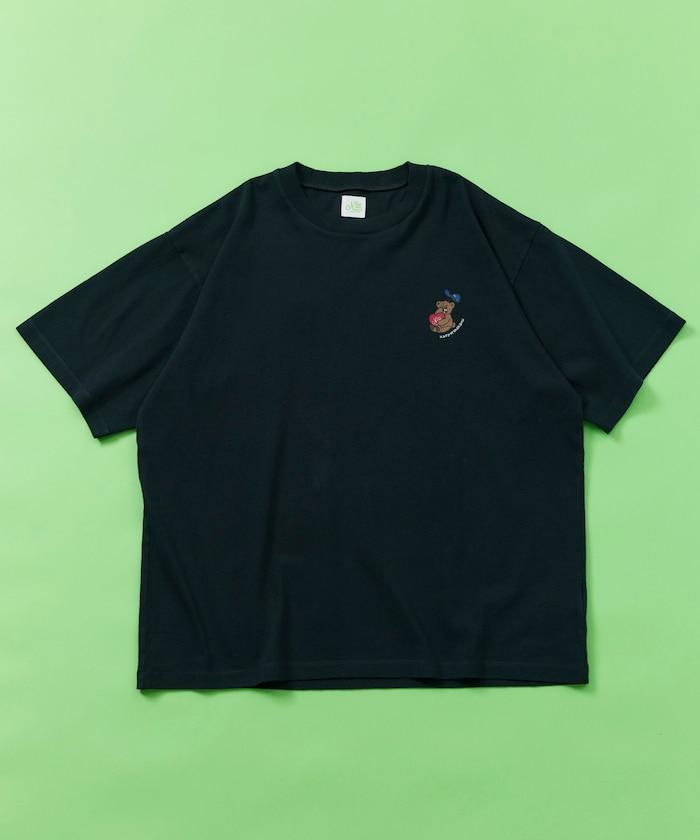 kaoyorinakami × FREAK'S STORE 聯名 坐姿拳擊熊圖案T恤