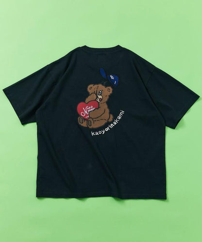 kaoyorinakami × FREAK'S STORE 聯名 坐姿拳擊熊圖案T恤