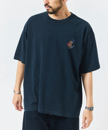 kaoyorinakami × FREAK'S STORE 聯名 坐姿拳擊熊圖案T恤