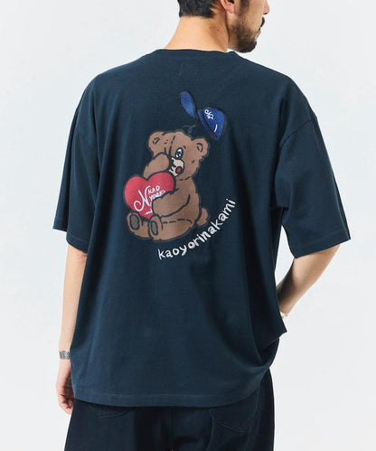 kaoyorinakami × FREAK'S STORE 聯名 坐姿拳擊熊圖案T恤