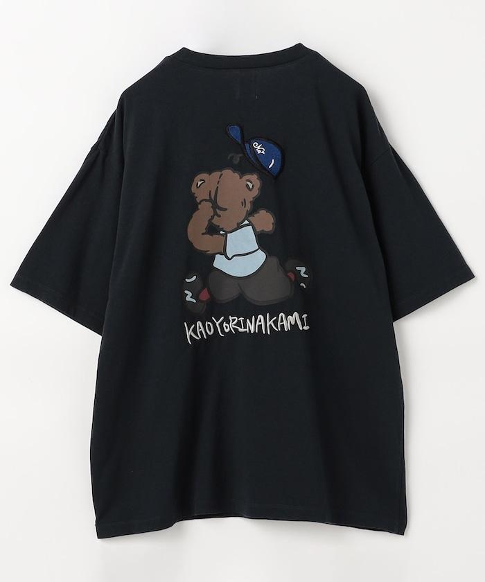 kaoyorinakami × FREAK'S STORE 聯名 跑跑拳擊熊圖案 T恤