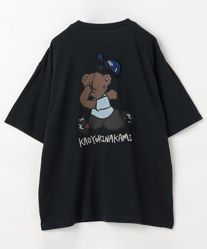 kaoyorinakami × FREAK'S STORE 聯名 跑跑拳擊熊圖案 T恤