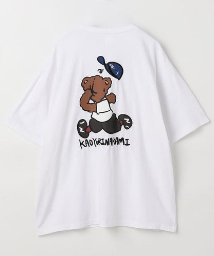 kaoyorinakami × FREAK'S STORE 聯名 跑跑拳擊熊圖案 T恤