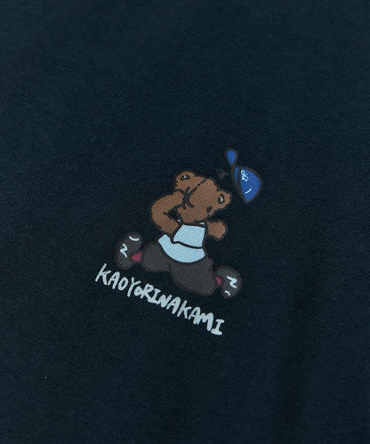 kaoyorinakami × FREAK'S STORE 聯名 跑跑拳擊熊圖案 T恤