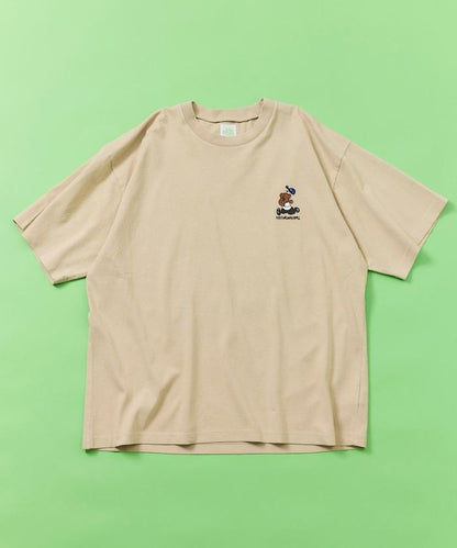 kaoyorinakami × FREAK'S STORE 聯名 跑跑拳擊熊圖案 T恤