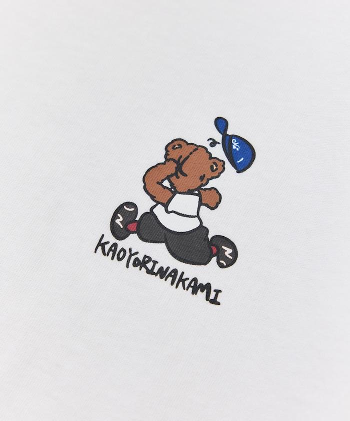 kaoyorinakami × FREAK'S STORE 聯名 跑跑拳擊熊圖案 T恤
