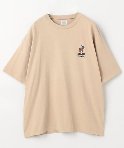 kaoyorinakami × FREAK'S STORE 聯名 跑跑拳擊熊圖案 T恤