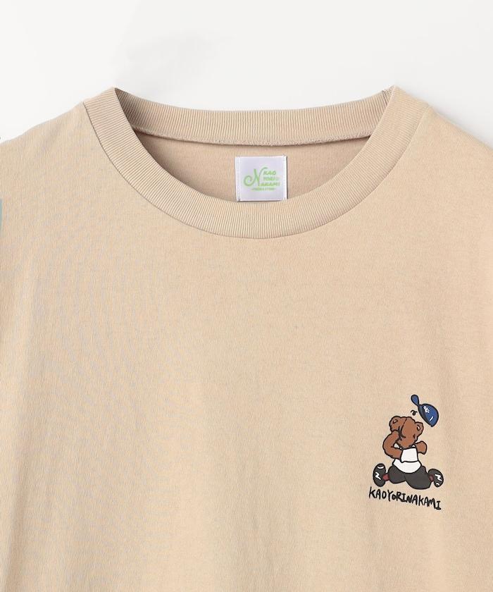 kaoyorinakami × FREAK'S STORE 聯名 跑跑拳擊熊圖案 T恤
