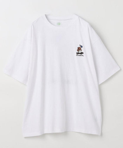 kaoyorinakami × FREAK'S STORE 聯名 跑跑拳擊熊圖案 T恤