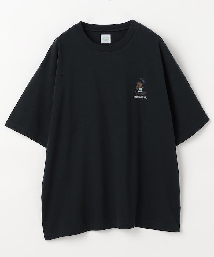 kaoyorinakami × FREAK'S STORE 聯名 跑跑拳擊熊圖案 T恤