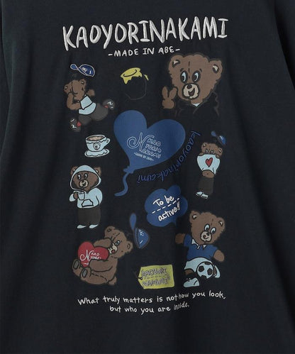 kaoyorinakami × FREAK'S STORE/カオヨリナカミ 別注 ランダムベア Tee