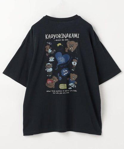kaoyorinakami × FREAK'S STORE/カオヨリナカミ 別注 ランダムベア Tee