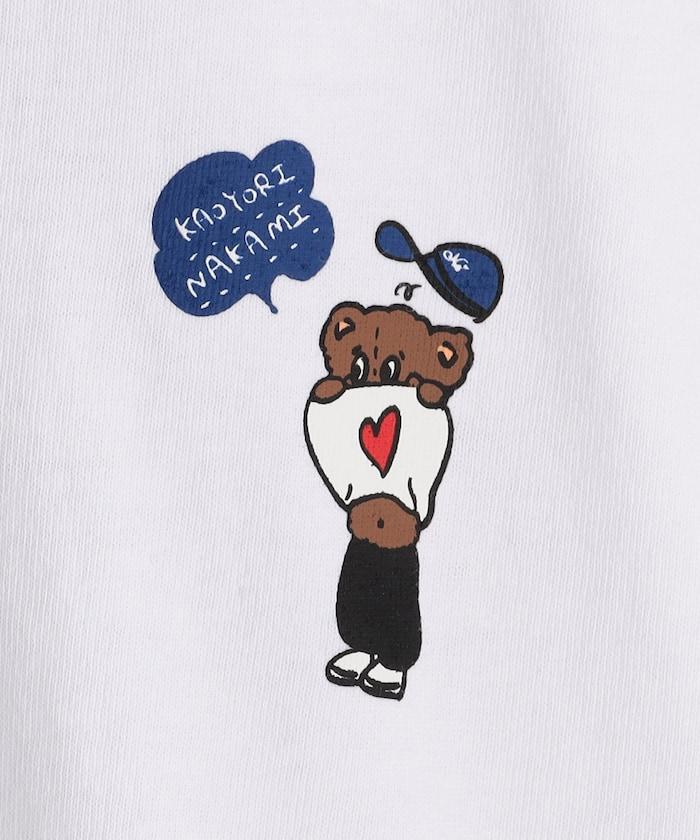 kaoyorinakami × FREAK'S STORE/カオヨリナカミ 別注 ランダムベア Tee