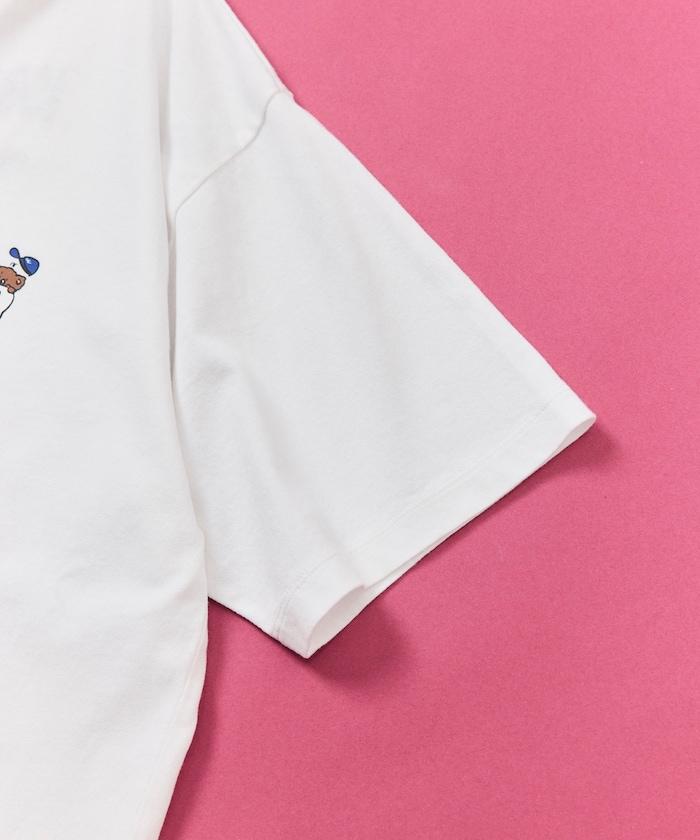 kaoyorinakami × FREAK'S STORE/カオヨリナカミ 別注 ランダムベア Tee