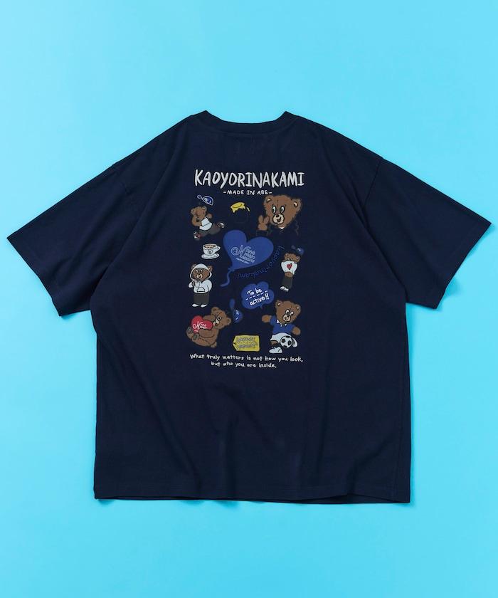 kaoyorinakami × FREAK'S STORE/カオヨリナカミ 別注 ランダムベア Tee
