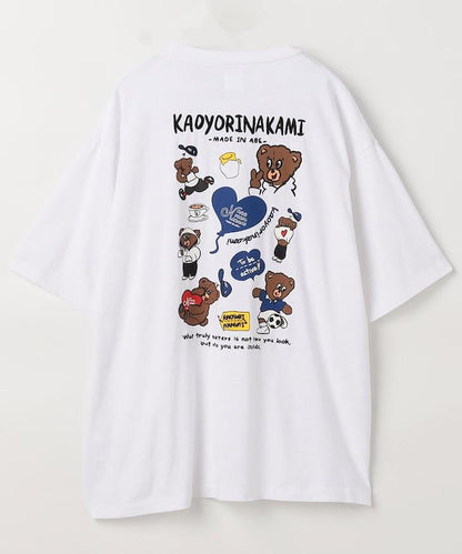 kaoyorinakami × FREAK'S STORE/カオヨリナカミ 別注 ランダムベア Tee