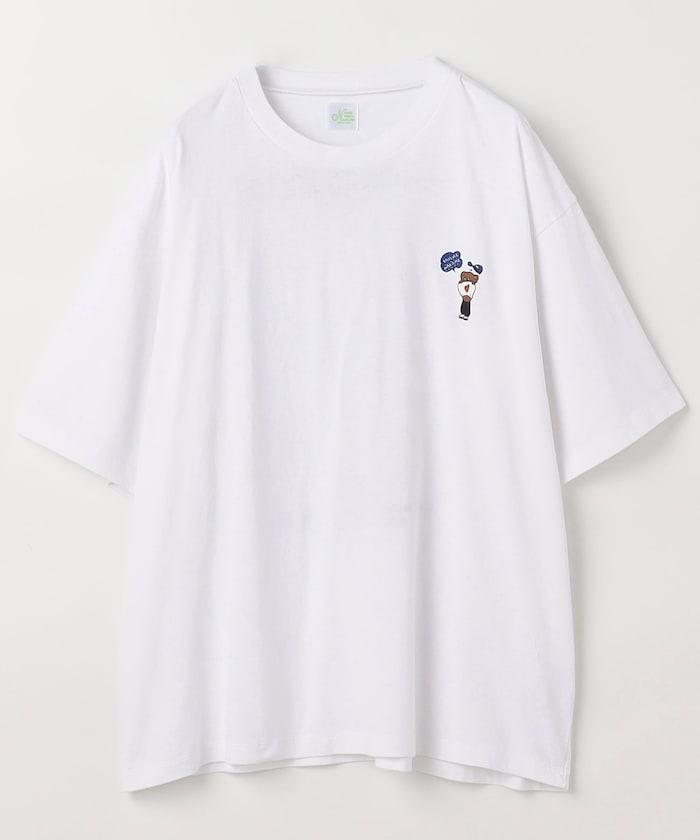 kaoyorinakami × FREAK'S STORE/カオヨリナカミ 別注 ランダムベア Tee