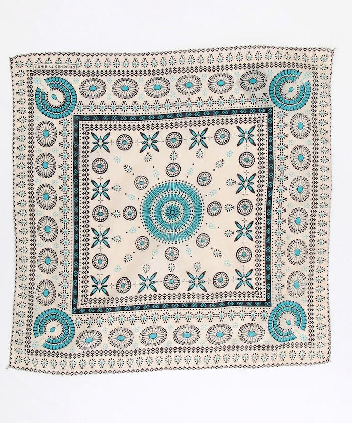 Concho Print 印花 方巾