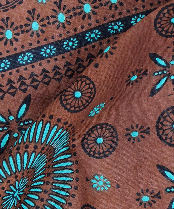 Concho Print 印花 方巾