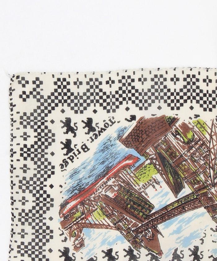 64cm London Map 圖案 圍巾