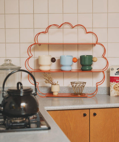 新色 Wall shelf flower SAHIR 壁掛花架
