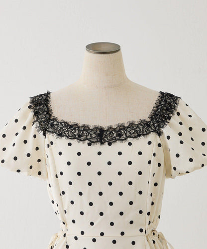 Lace Collection 側邊鏤空 蕾絲 連衣裙