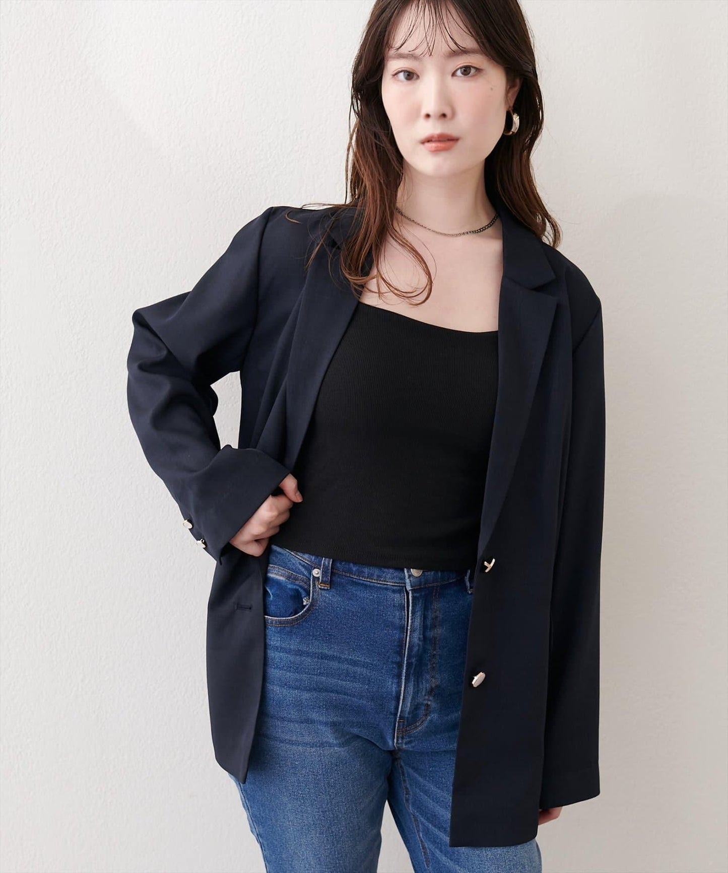 接觸涼感可機洗防皺 單排扣 西裝外套