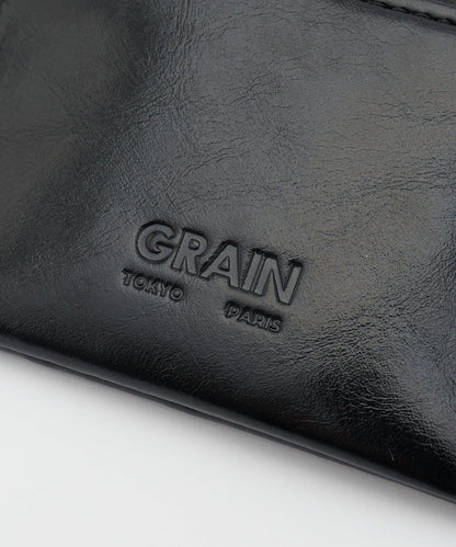 GRAIN/グレイン 兩件套 大鈕釦設計 腰包