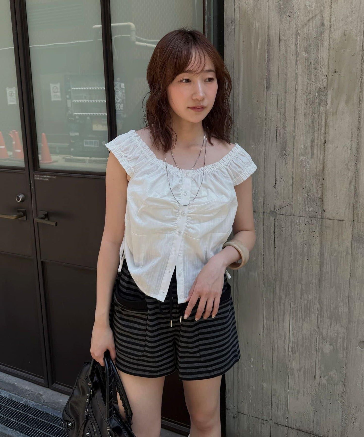 【mline】法式褶皺襯衫