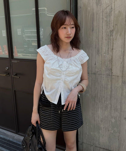 【mline】法式褶皺襯衫