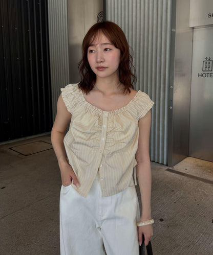【mline】法式褶皺襯衫