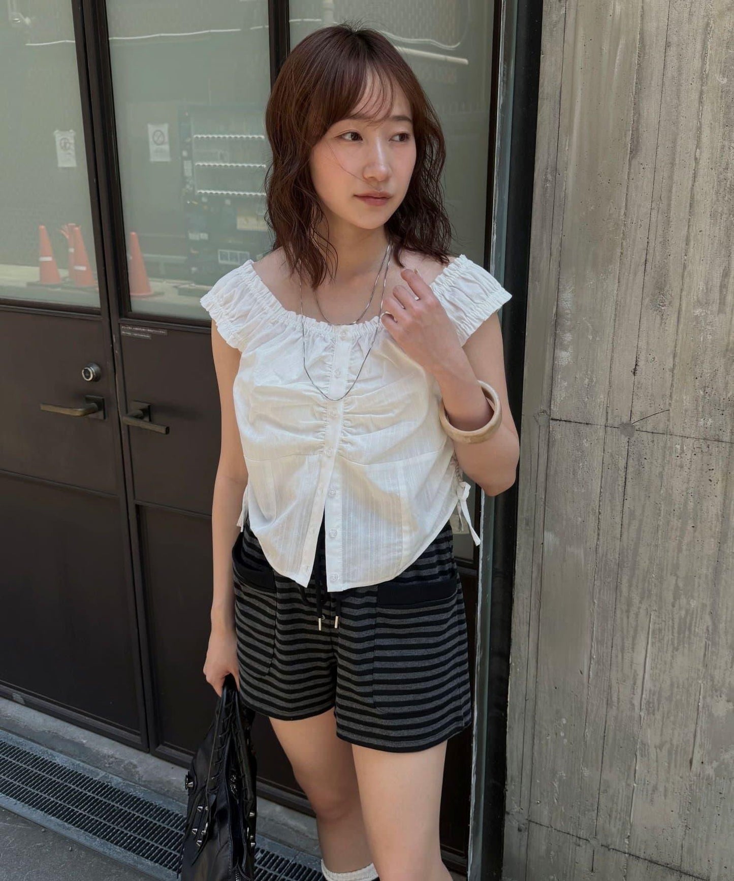 【mline】法式褶皺襯衫