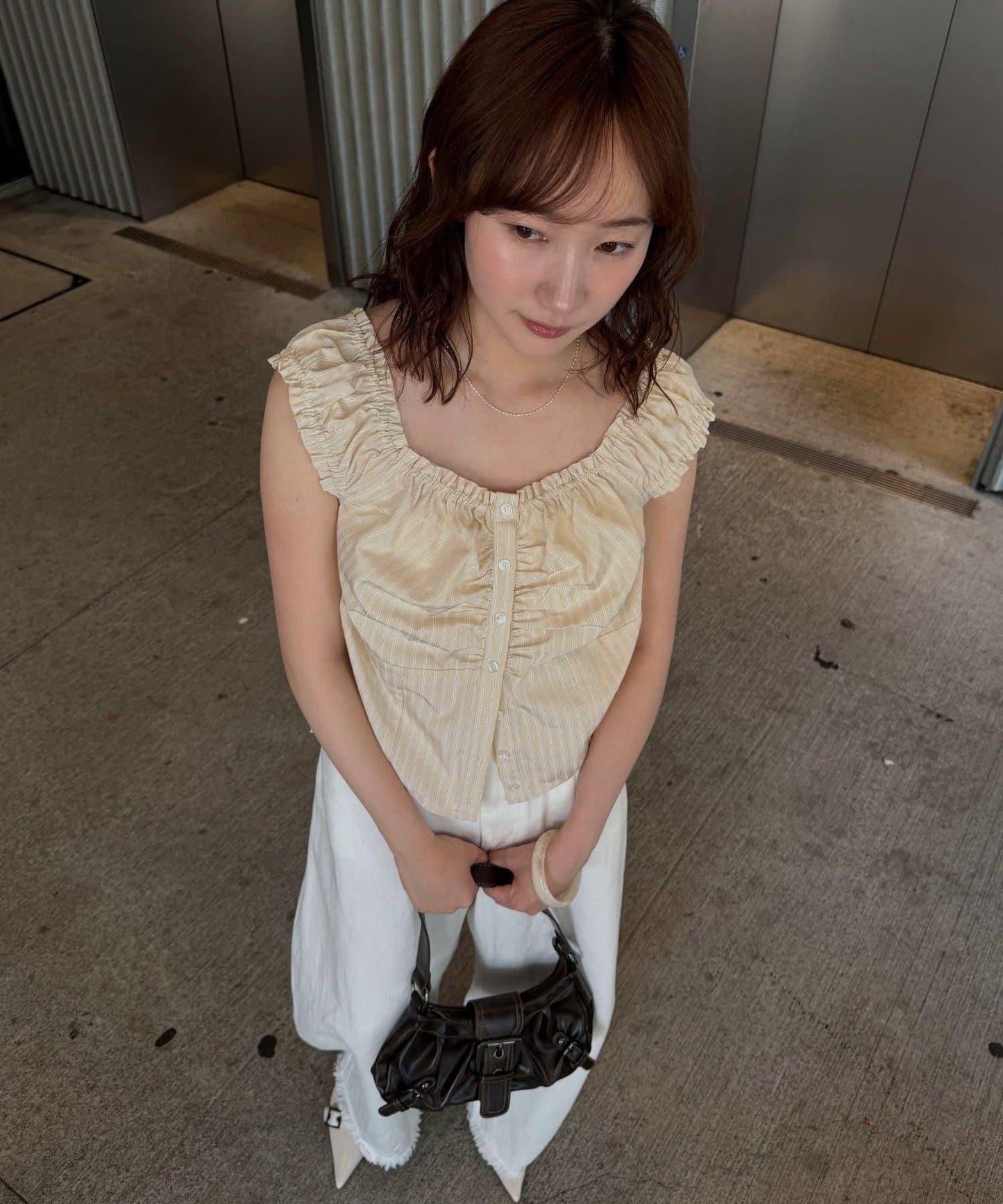 【mline】法式褶皺襯衫