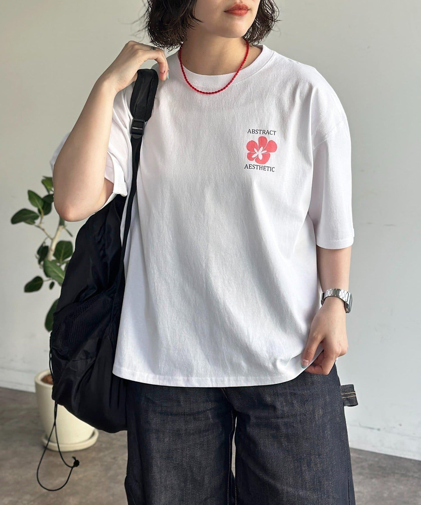 花卉印花T恤