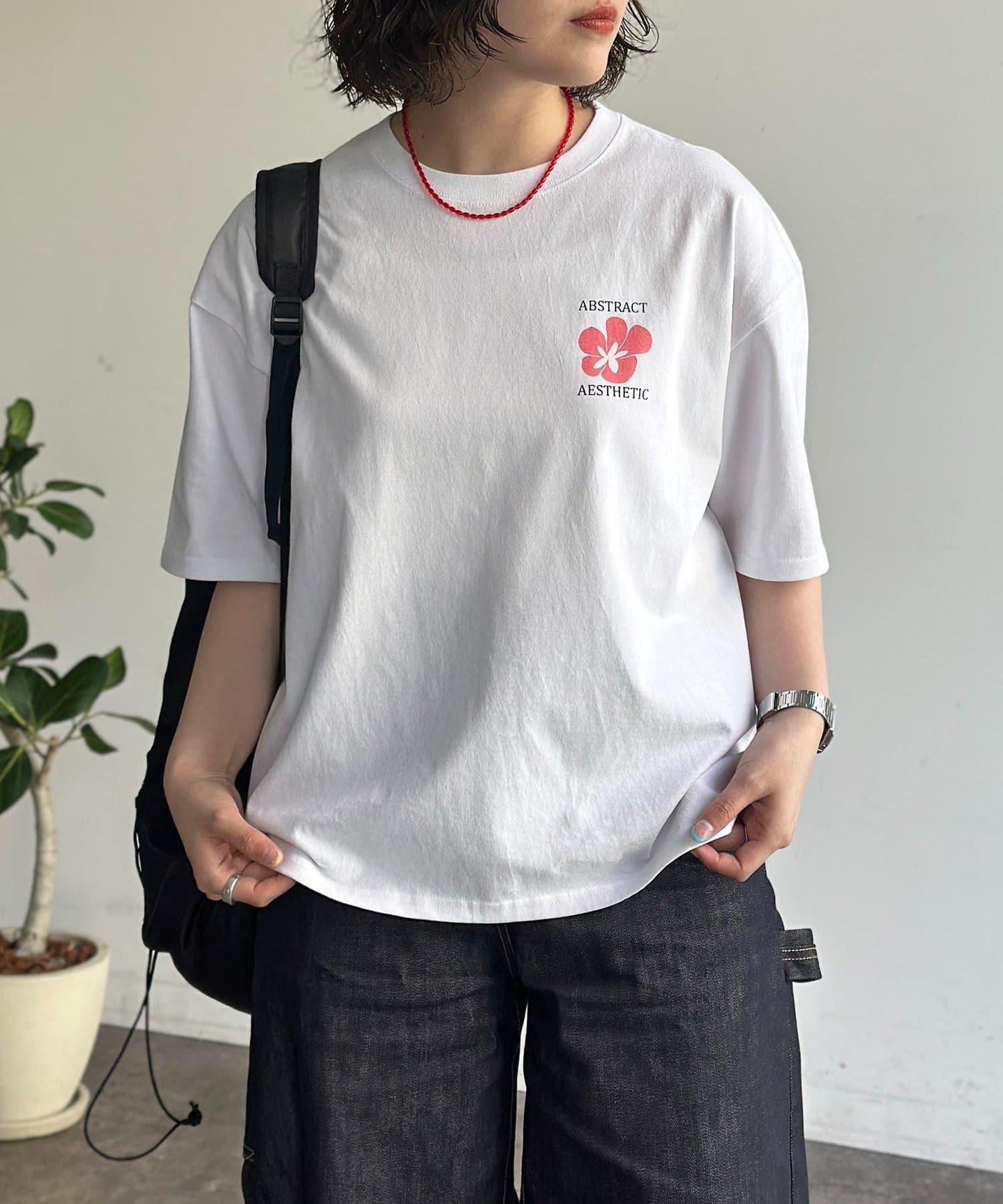花卉印花T恤